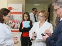 ФГБУ «НМИЦ гематологии» Минздрава России. Визит министра здравоохранения России